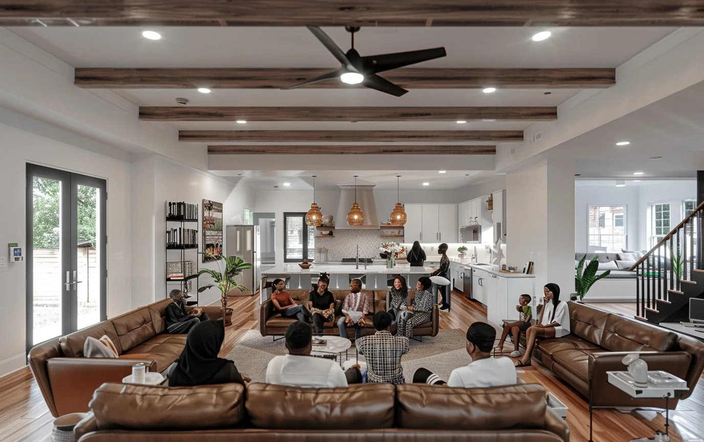 Gamma House community space